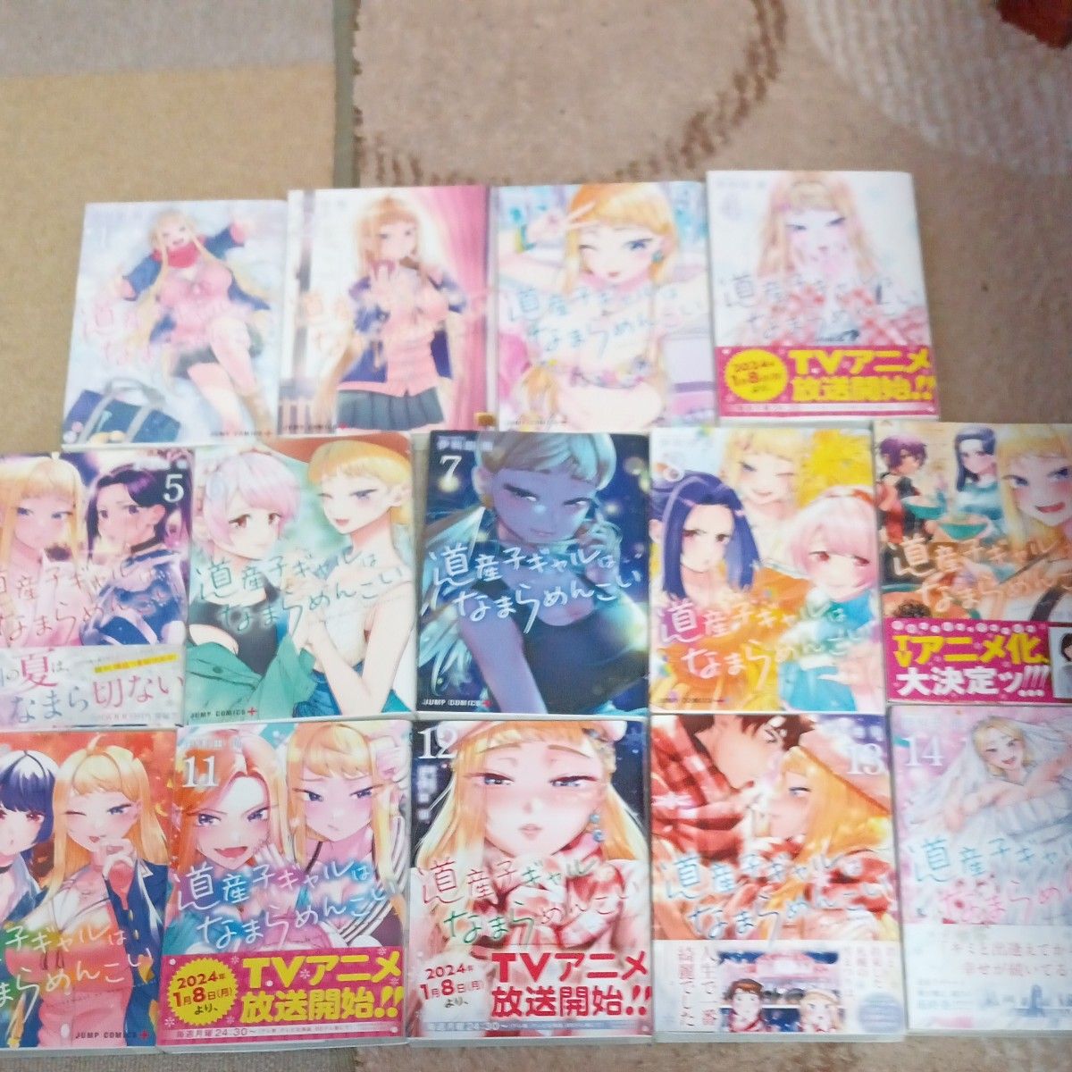 初版多数 全巻セット 完結セット 14巻セット 道産子ギャルはなまら