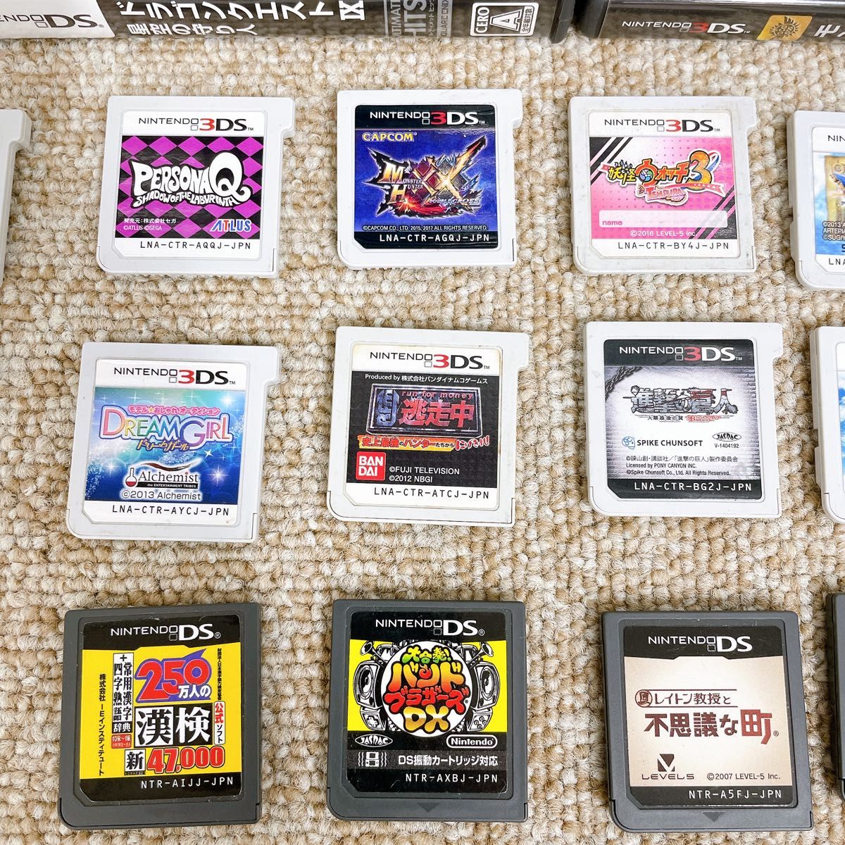 DS / 3DSソフト 他 まとめ売り104点 重複あり｜Yahoo!フリマ（旧PayPay