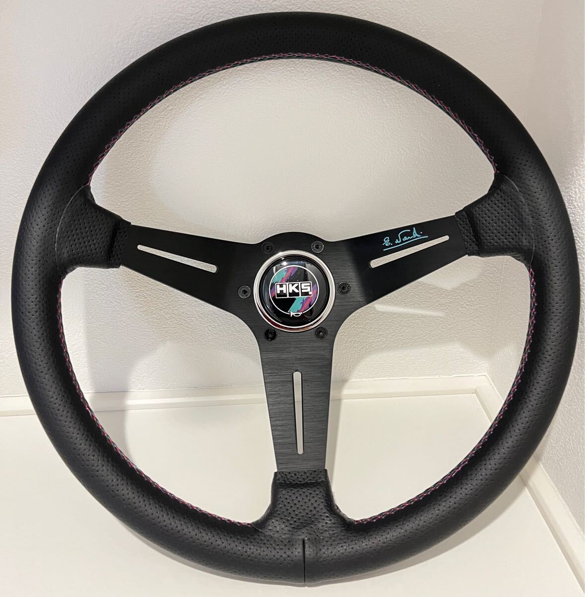 Yahoo!オークション - HKS ステアリング ナルディ HKS 50th STEERING W