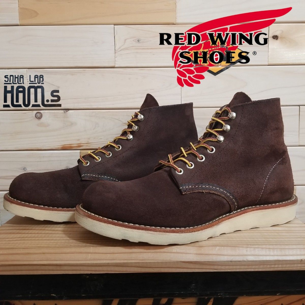 美品 廃盤 RED WING レッドウィング 8164 クラシックラウンドトゥ 26 5