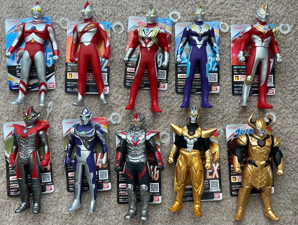 ウルトラヒーローシリーズ ウルトラ怪獣シリーズ ウルトラマン まとめ