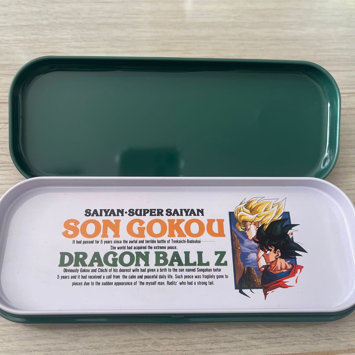 缶ペンケース ドラゴンボールZ 筆箱 ペンケース 孫悟空 昭和レトロ