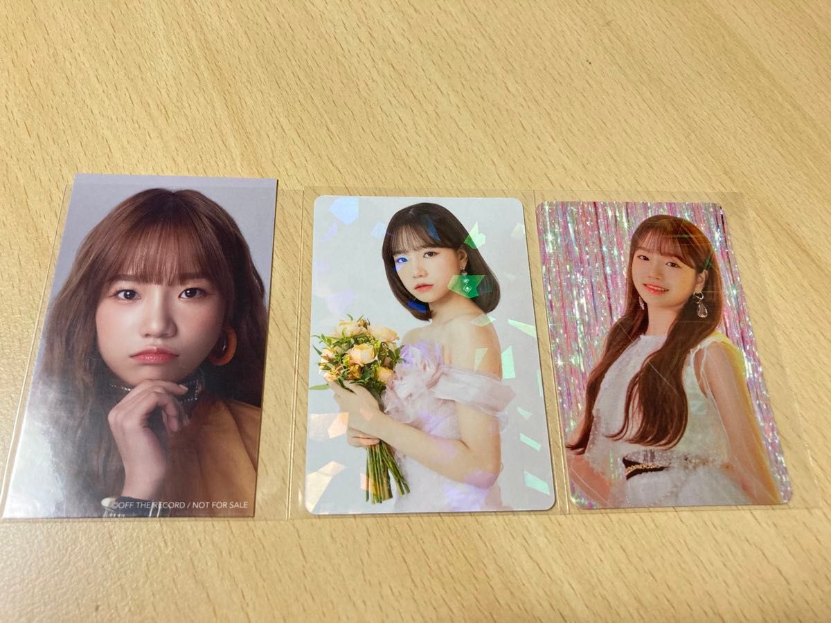 IZ ONE】チョ・ユリ（トレカ3枚）｜Yahoo!フリマ（旧PayPayフリマ）