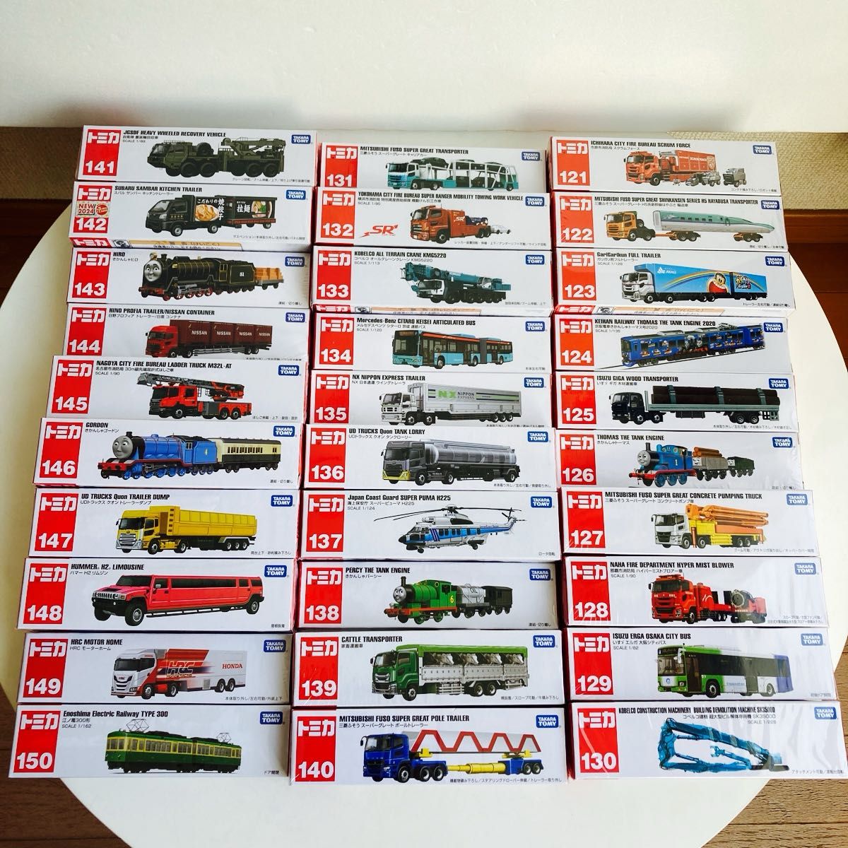ロングトミカ まとめ売り 30台セット未開封 121〜150 トミカ タカラ