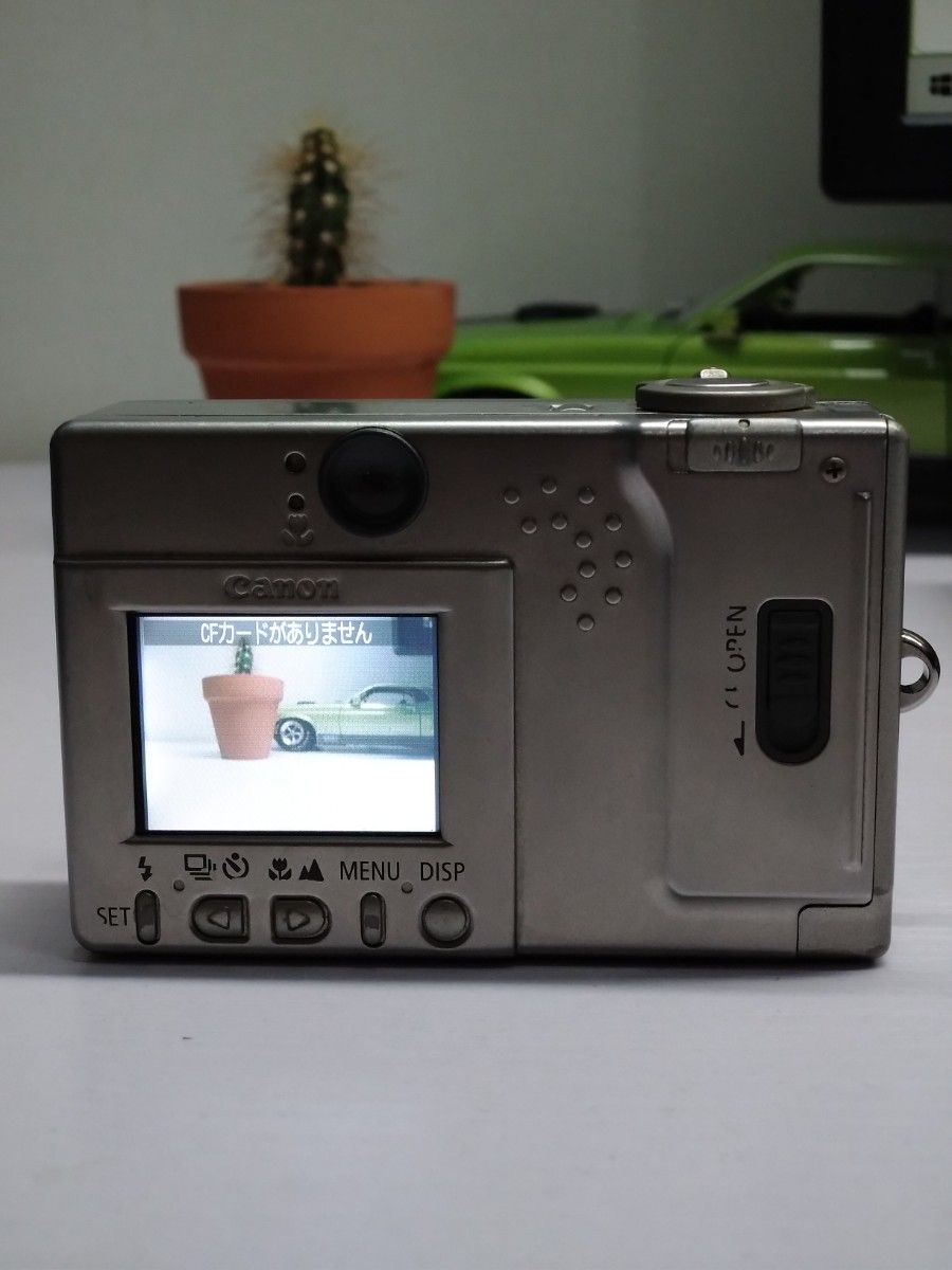 Canon IXY DIGITAL 200 コンパクトデジタルカメラ 充電器 CFカード