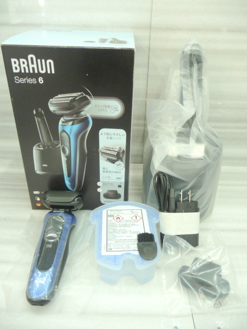 Yahoo!オークション - 未使用品 BRAUN ブラウン 密着 シリーズ6 充電