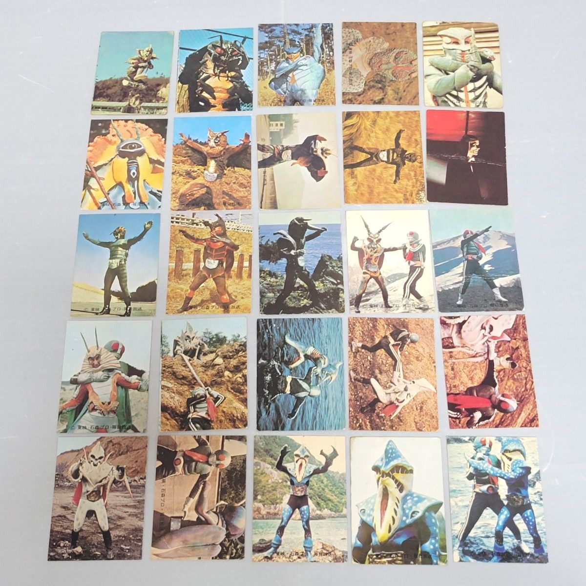 旧カルビー 仮面ライダースナック カード 92枚セット 仮面ライダー