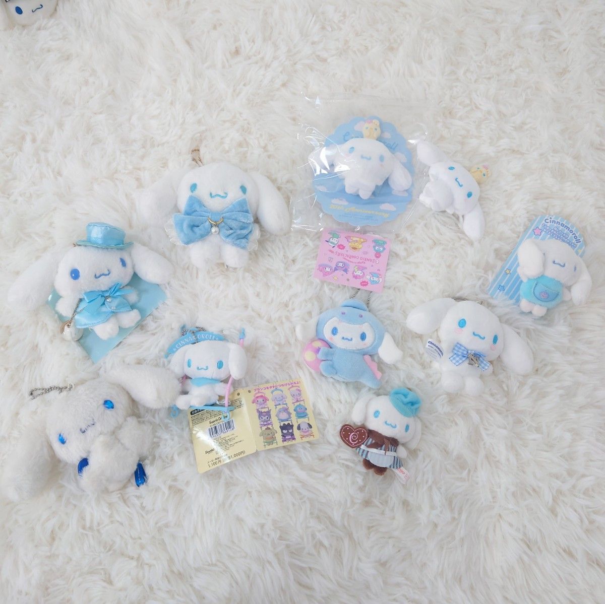 大量 サンリオ シナモロール ぬいぐるみ マスコット 24点セット まとめ