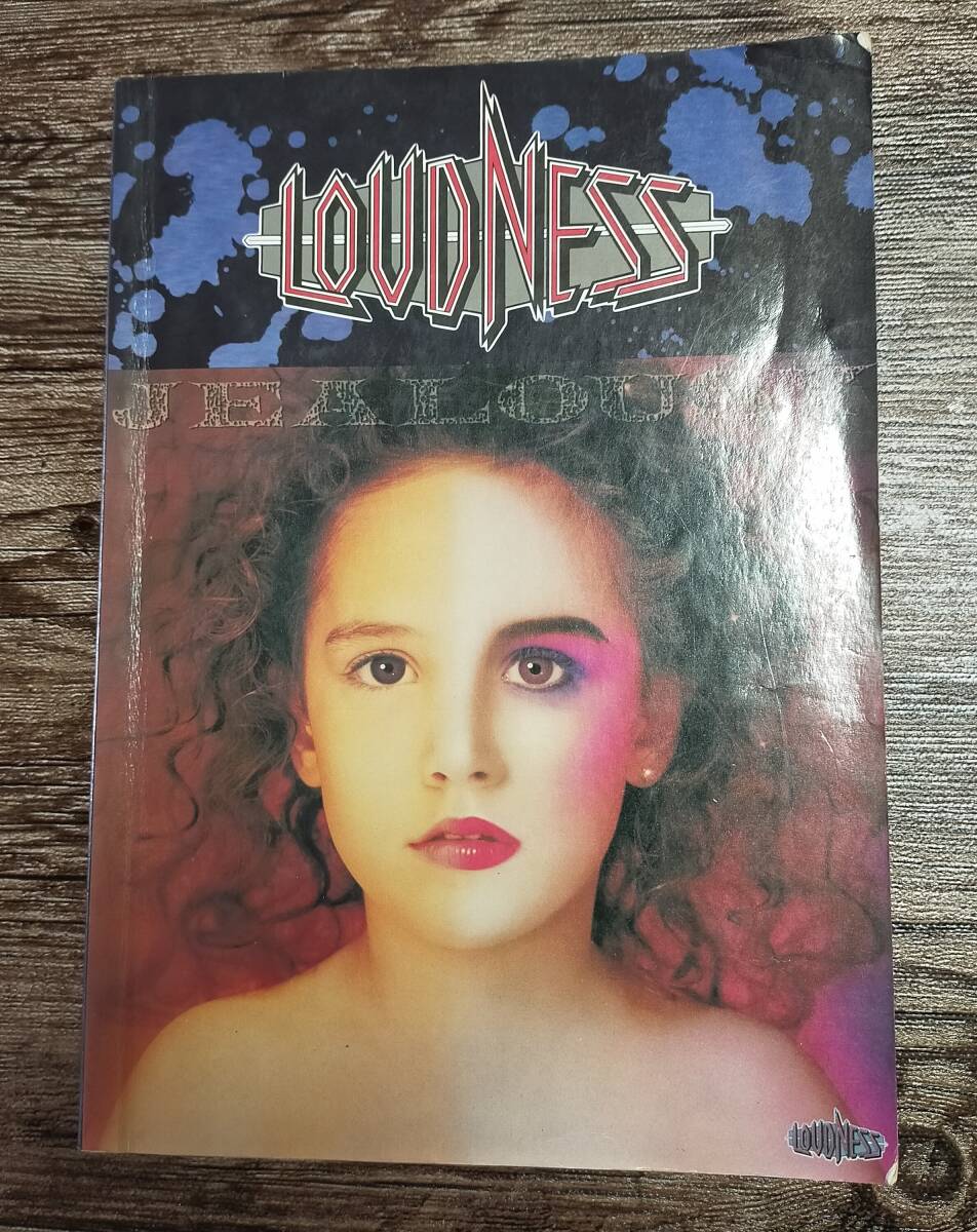 LOUDNESS ラウドネス JEALOUSY ジェラシー バンドスコア 楽譜 スコア