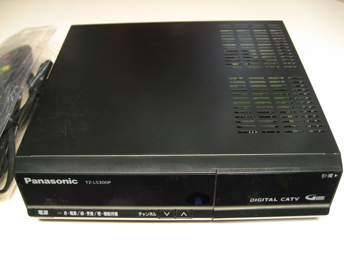 Panasonic TZ-LS300P 地デジチューナー 外付けHDDで録画可能 CATV
