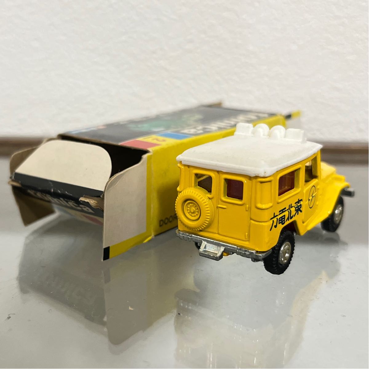 トミカ 日本製 黒箱 2-2-8 トヨタ ランドクルーザー 東北電力 特注