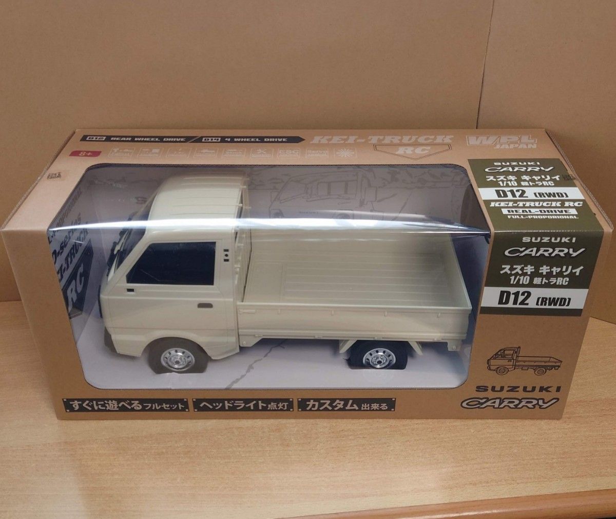 1/10 スズキ キャリイ 軽トラ RCカー ホワイト D12 RTR 2WD｜Yahoo