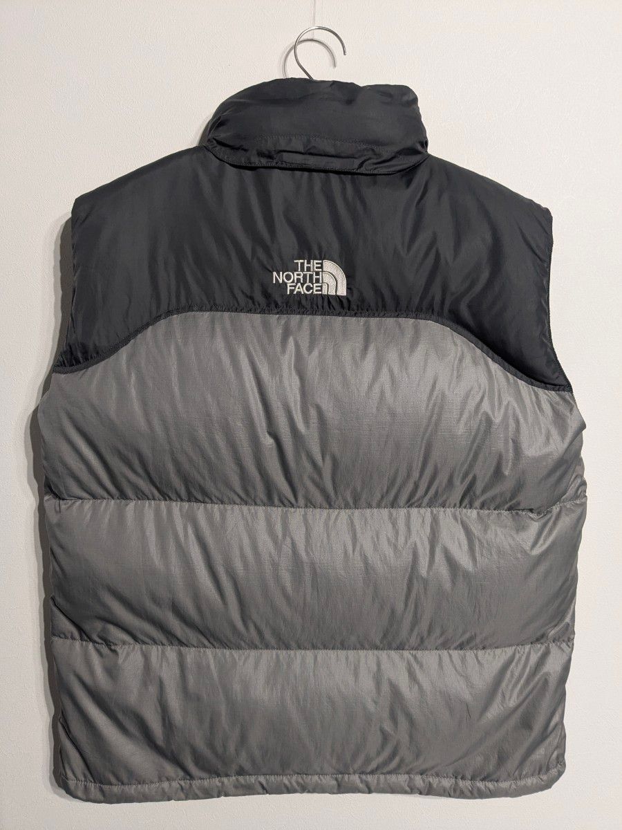 入手困難品 大人気 ノースフェイス ダウンベスト センターロゴ メンズ