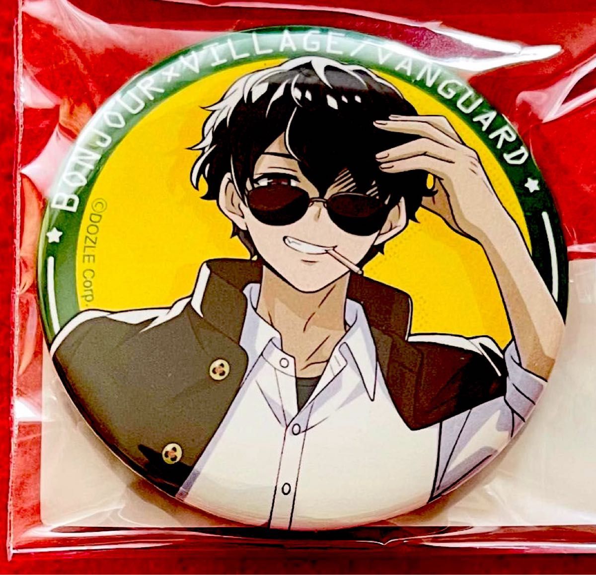 新品未開封】ドズル社 ヴィレヴァンコラボ ぼんじゅうる 学生 缶バッジ