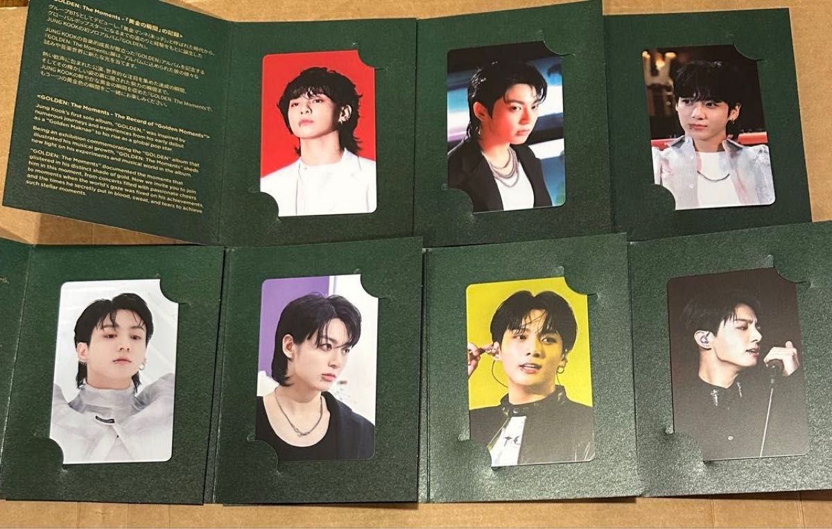 BTS ジョングク 展示会 GOLDEN トレカ インド チリ 6 BTS グク GOLDEN