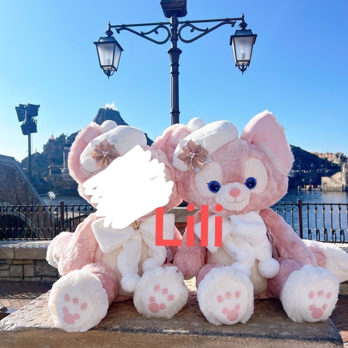 お顔厳選 右の子 リーナベル 大きなぬいぐるみ ダッフィーフレンズ