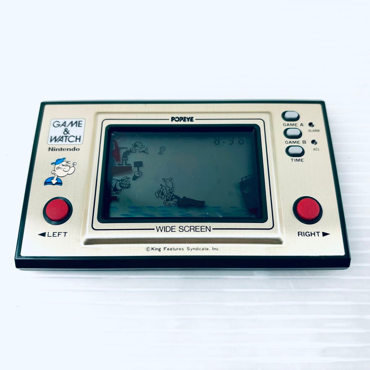 昭和レトロ】Nintendo 任天堂 ゲームウォッチ ポパイ 箱 説明書つき