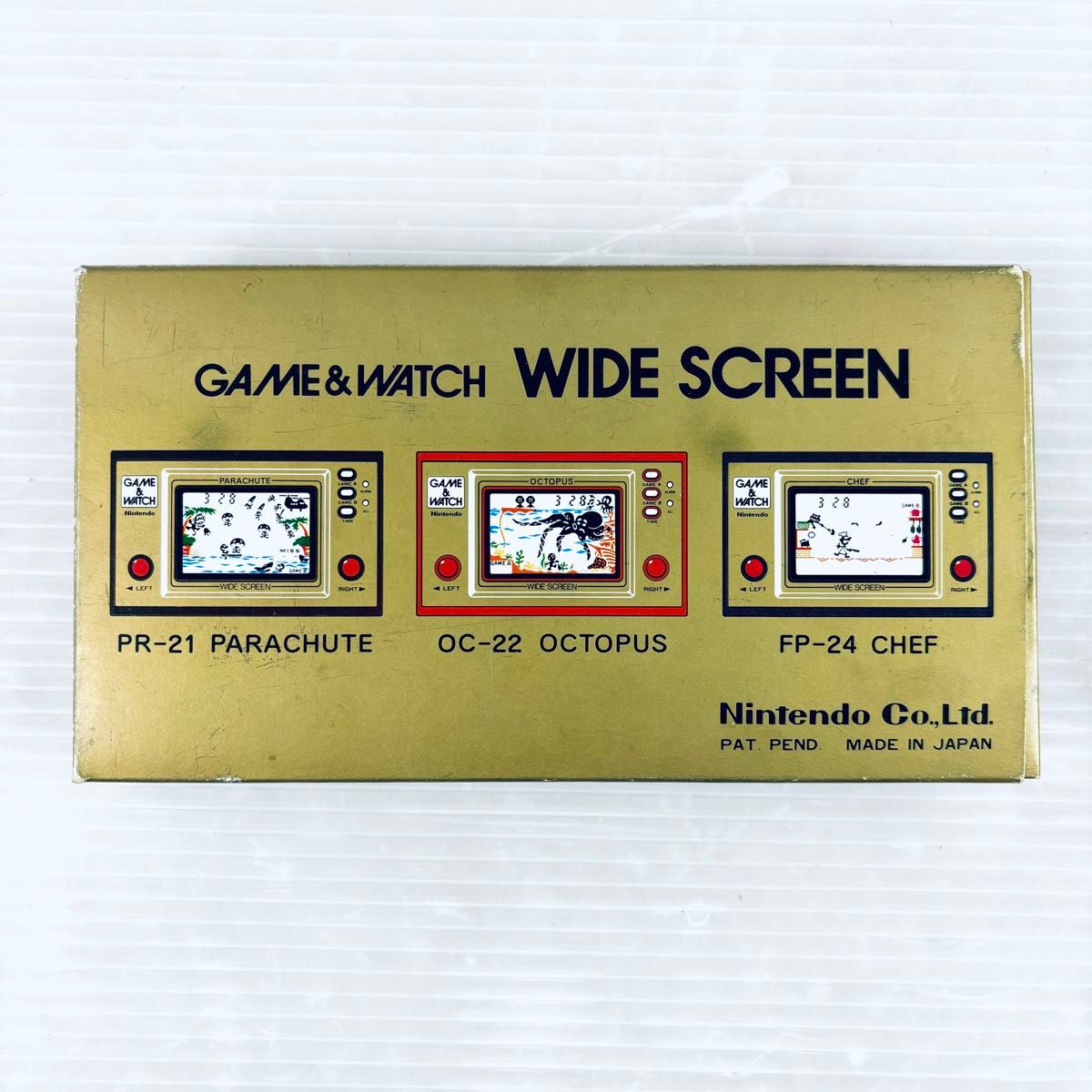 昭和レトロ】Nintendo 任天堂 ゲームウォッチ ポパイ 箱 説明書つき