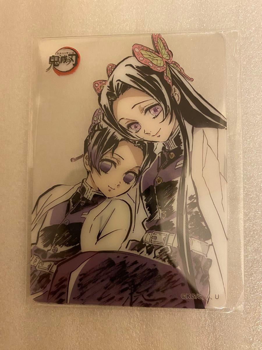 鬼滅の刃 胡蝶しのぶ カナエ お楽しみくじ クリアカード セット 柱稽古