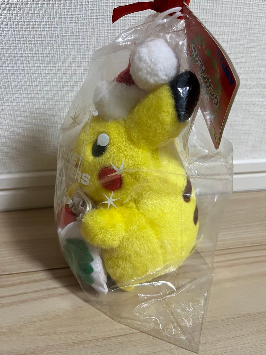 TOMY】ポケモンサンタ 2000 ピカチュウ ぬいぐるみ クリスマス｜Yahoo