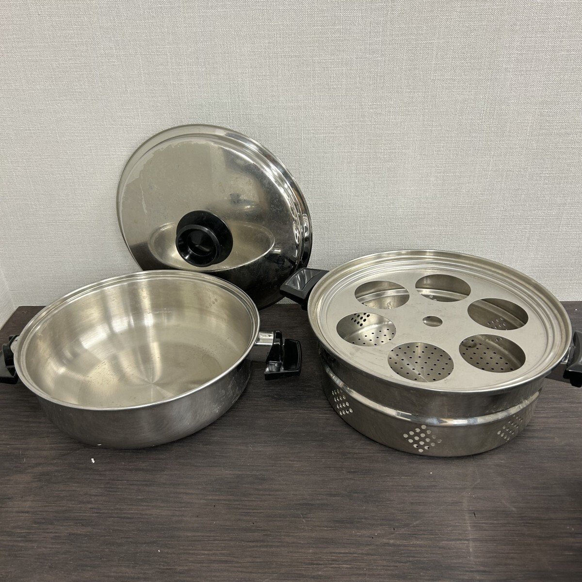 fhofhofhoです ロイヤルクィーン鍋セット (IH非対応) ロイヤルクィーン