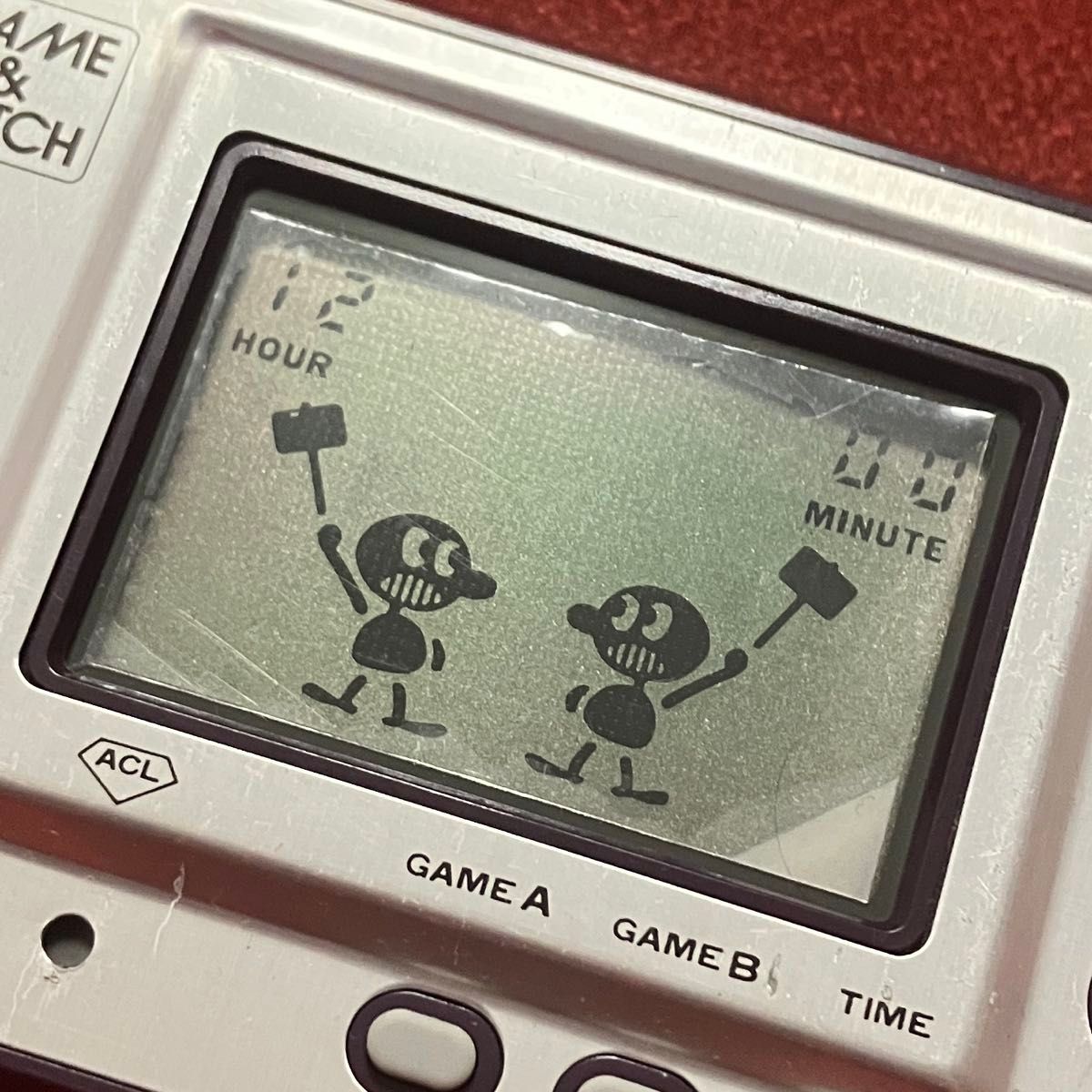 最終価格 【メンテ済み 新品の電池付き】任天堂 ゲームウォッチ