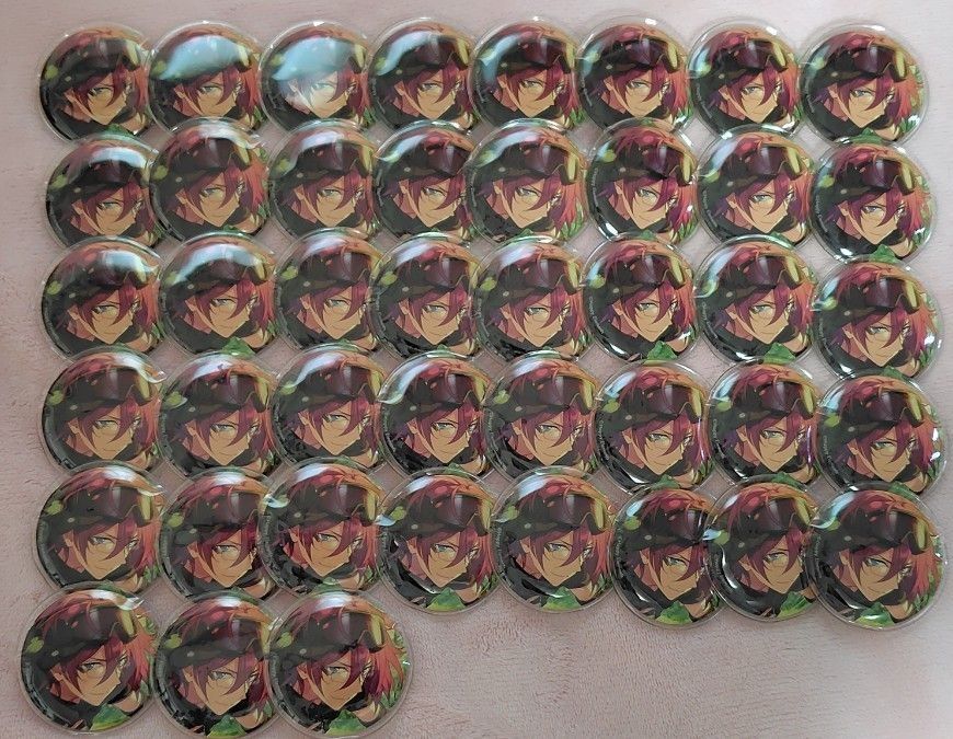 あんさんぶるスターズ 七種茨 テーマスカウト 前線の番犬 缶バッジ