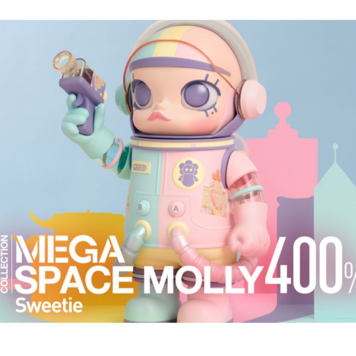 ポップマート POP MART MEGA SPACE MOLLY 400% Sweetie フィギュア