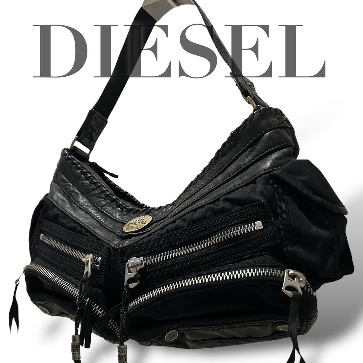 希少 ディーゼル DIESEL ワンショルダーバッグ ロゴ y2k 00s 90s