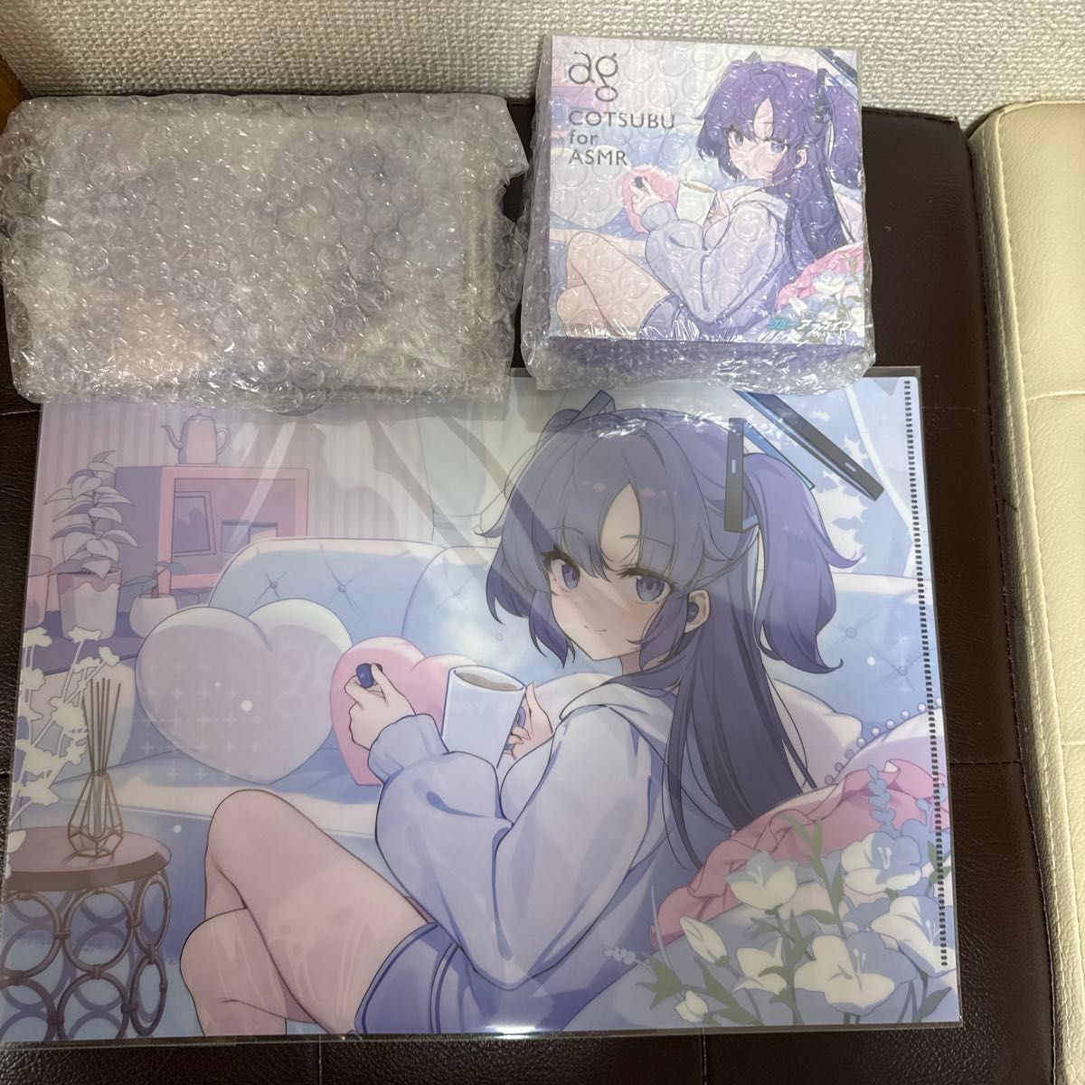 COTSUBU for ASMR ユウカイヤホンアクリルプレートクリアファイル