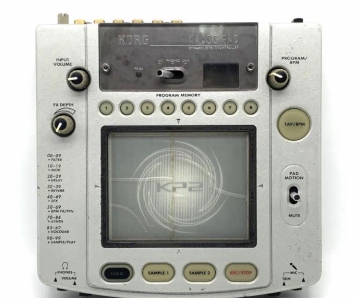 KORG KP2 カオスパッド サンプラーエフェクター 【公式通販】