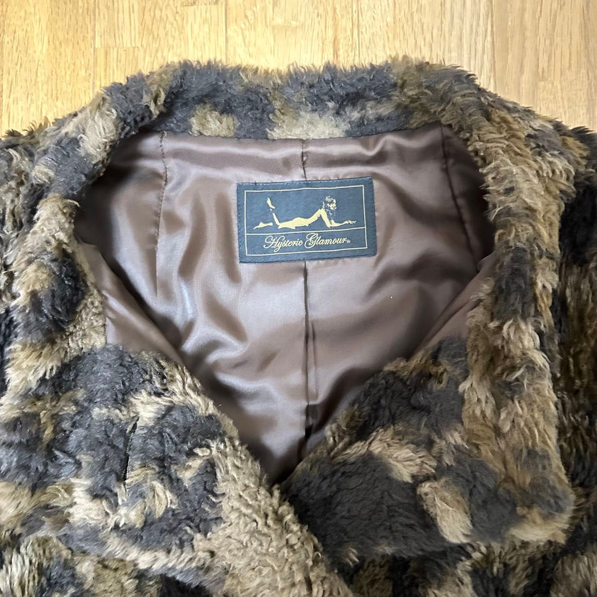 HYSTERIC GLAMOUR ヒステリックグラマー レオパード コート ボア 豹柄