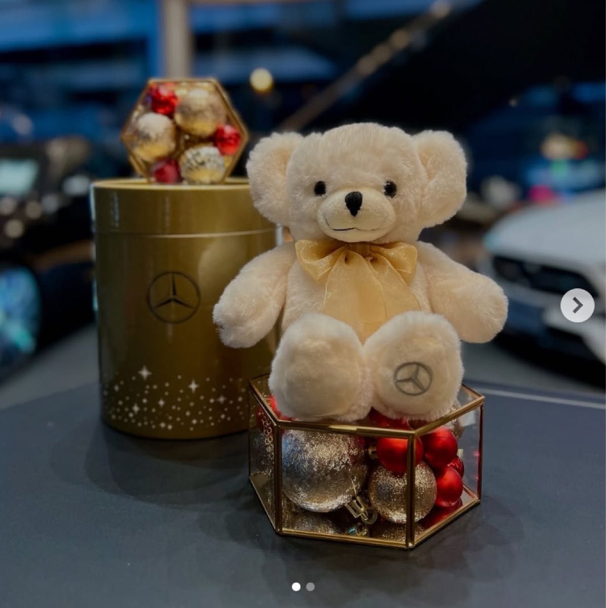 メルセデス・ベンツ オリジナル クリスマス ベア 2024 ノベルティ 送料