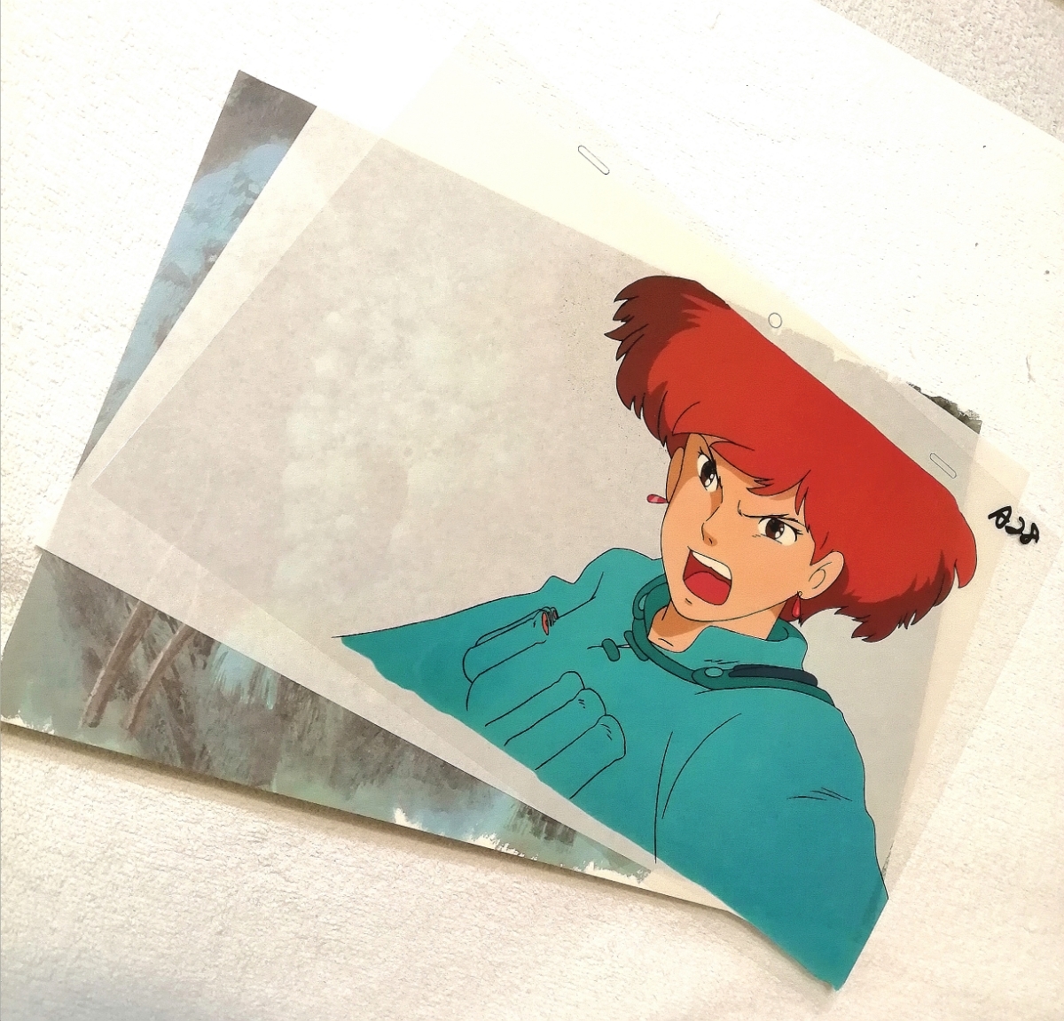 超レア スタジオジブリ 風の谷のナウシカ【当時物】複製セル画 背景画