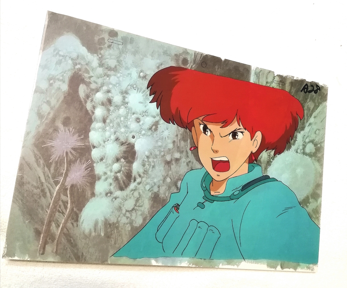 超レア スタジオジブリ 風の谷のナウシカ【当時物】複製セル画 背景画