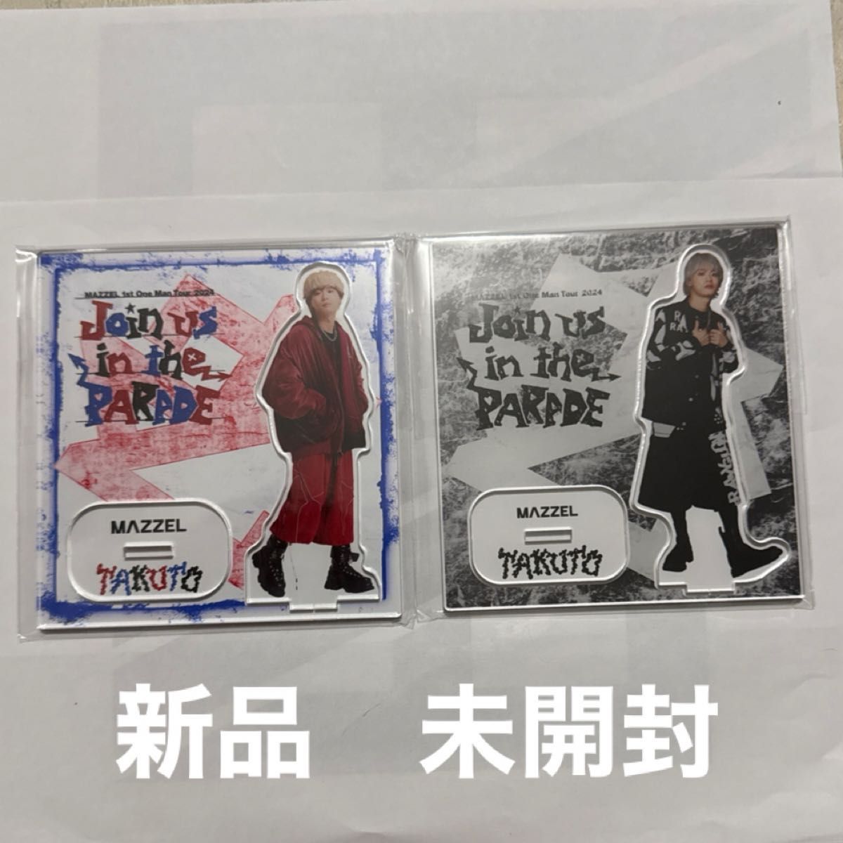 MAZZEL マーゼル アクリルスタンド ver 1 ver 2 タクト｜Yahoo!フリマ