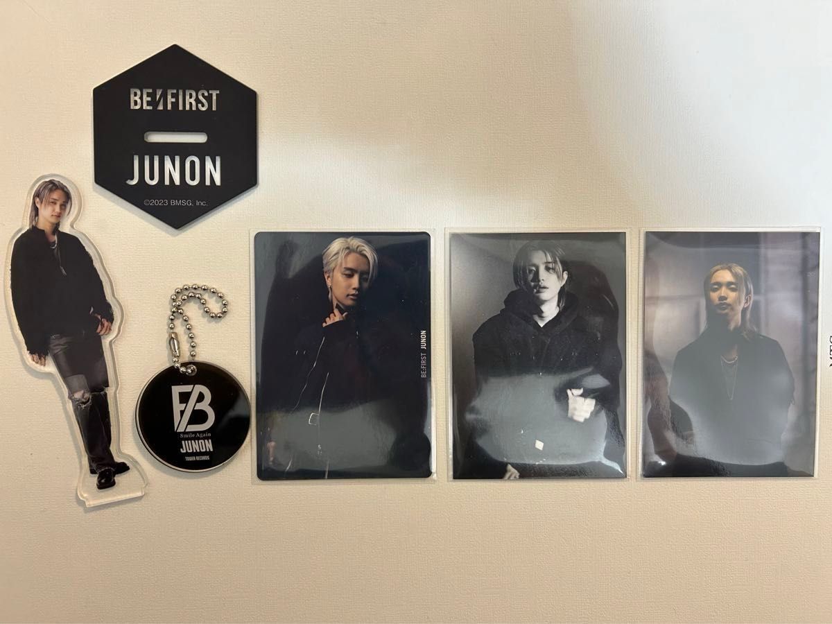 BE FIRST】JUNON ジュノン トレカ アクスタ アクリルキーホルダー