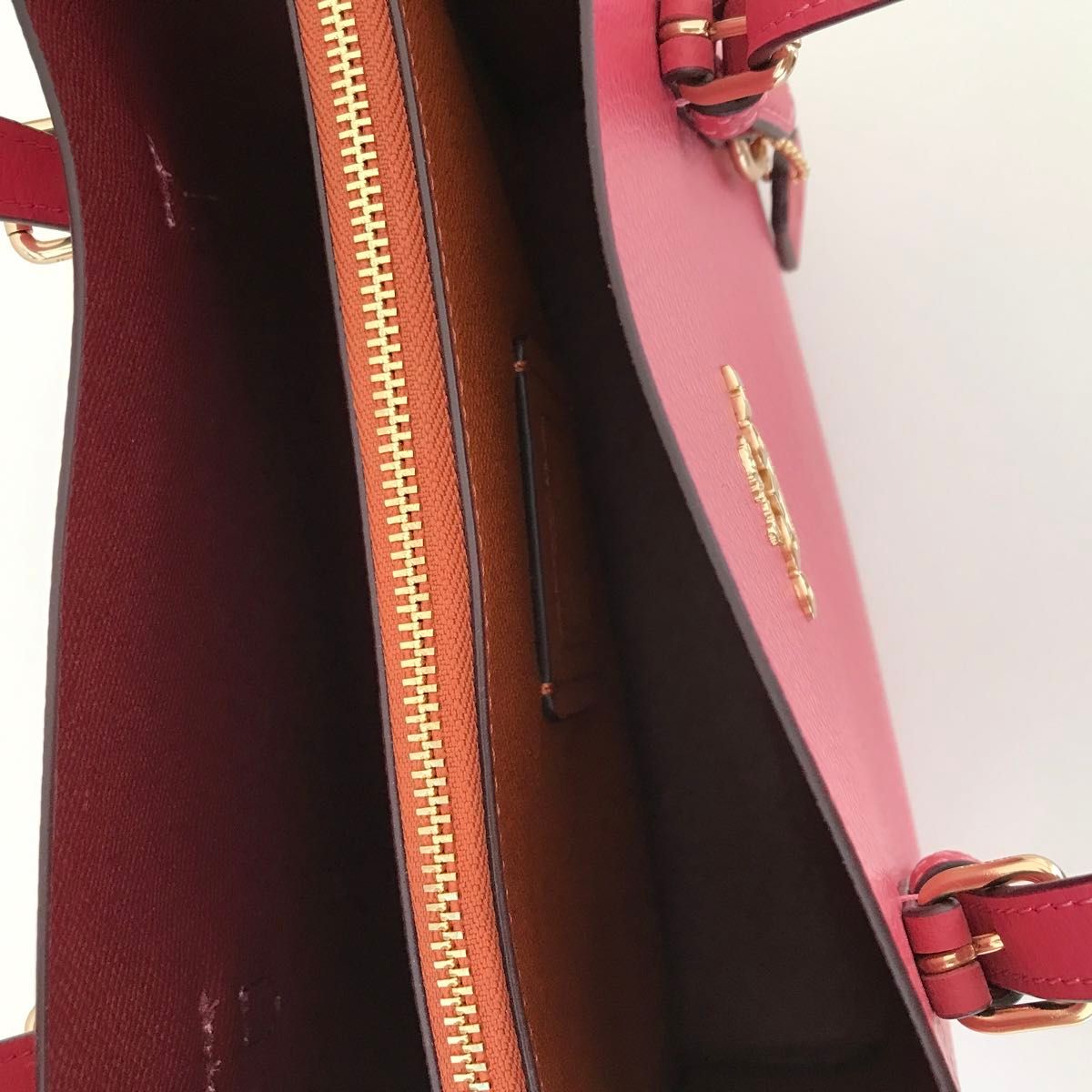 新品未使用】COACH ショルダーバッグ ピンク コーチ ストラップ付き