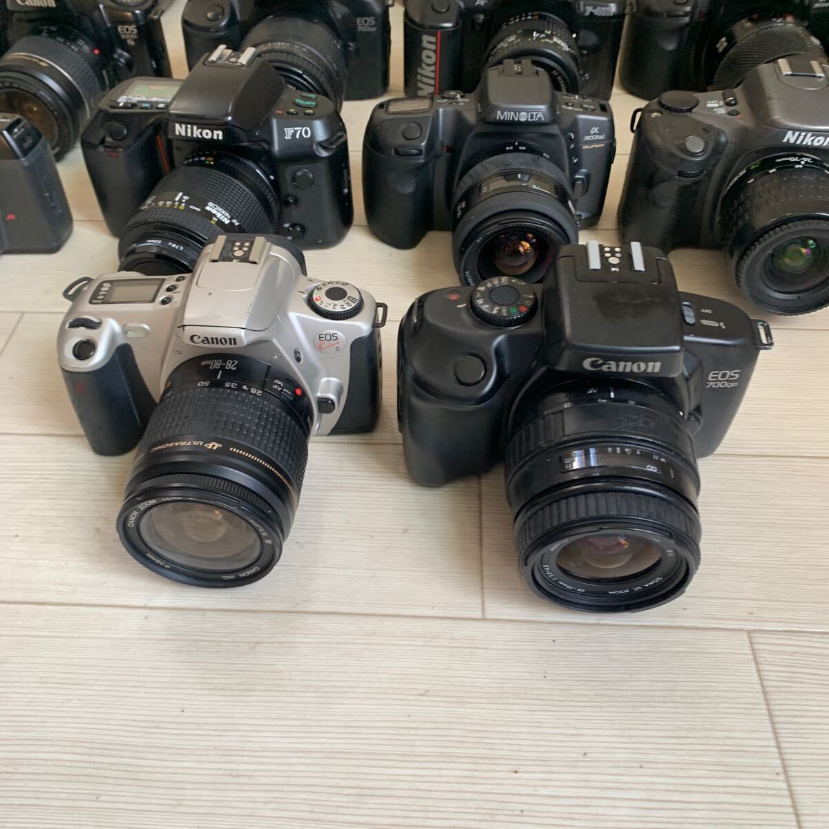 一眼レフカメラ まとめて まとめて 一眼レフカメラ Canon OLYMPUS 0 42台