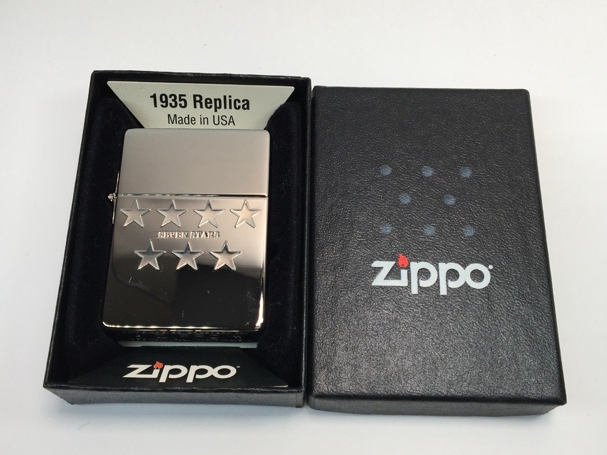 q1161 極希少レア 新品同様 zippo セブンスター 1935レプリカ 限定品
