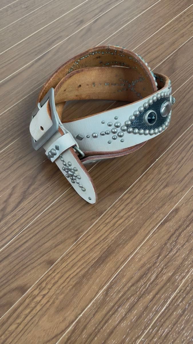 スペシャル WOLF'S HEAD ウルフズヘッド スタッズレザーベルト