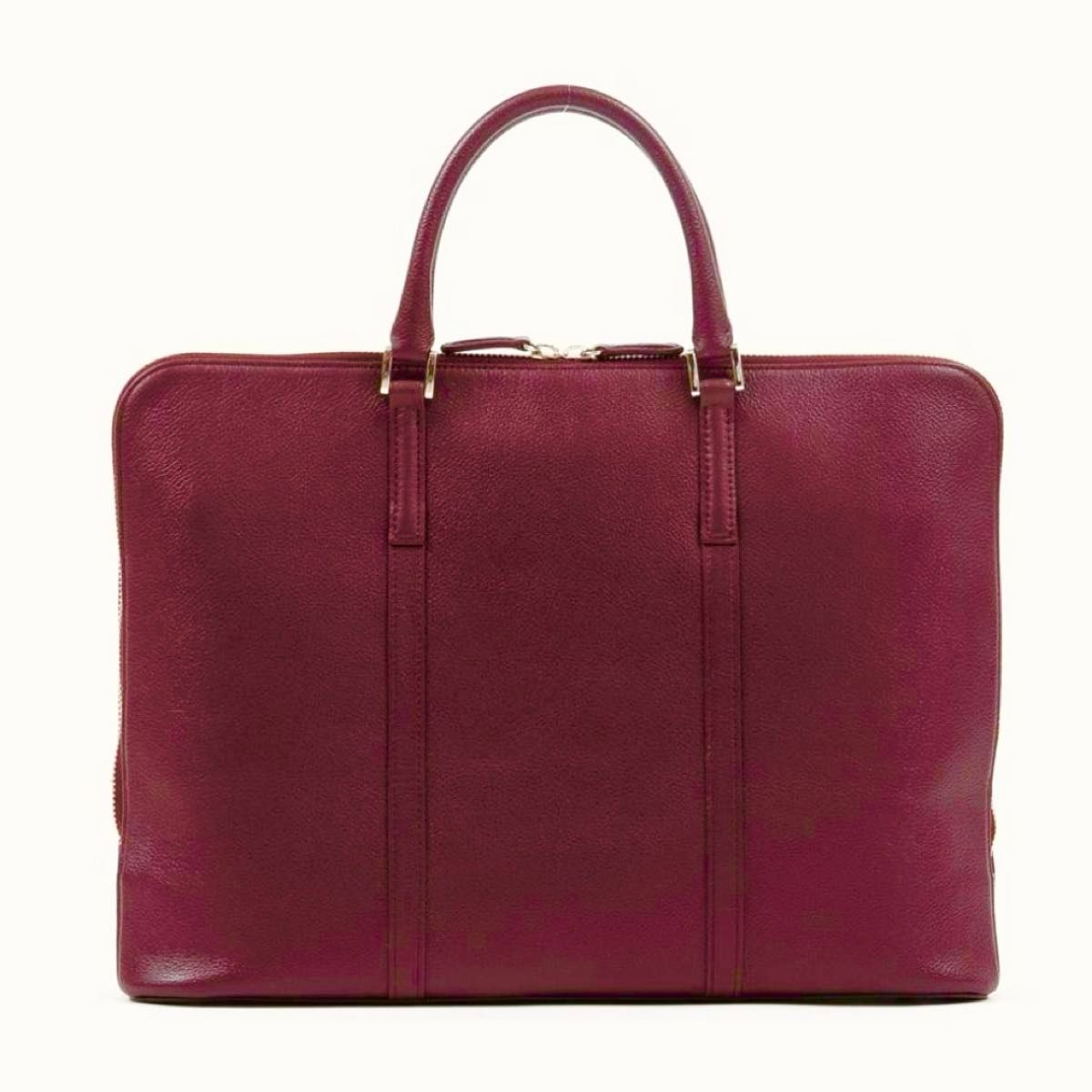 定価18 990円】スリムビジネスバッグ ビジネスレザーファクトリー バー