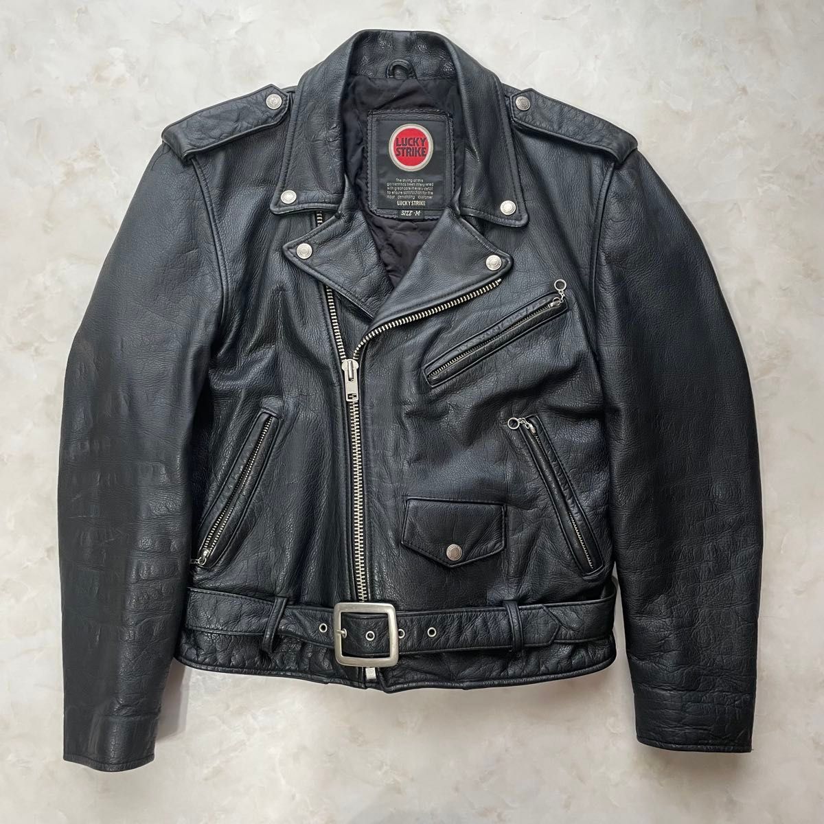 希少】 バッグロゴ LUCKY STRIKE ラッキーストライク ライダース