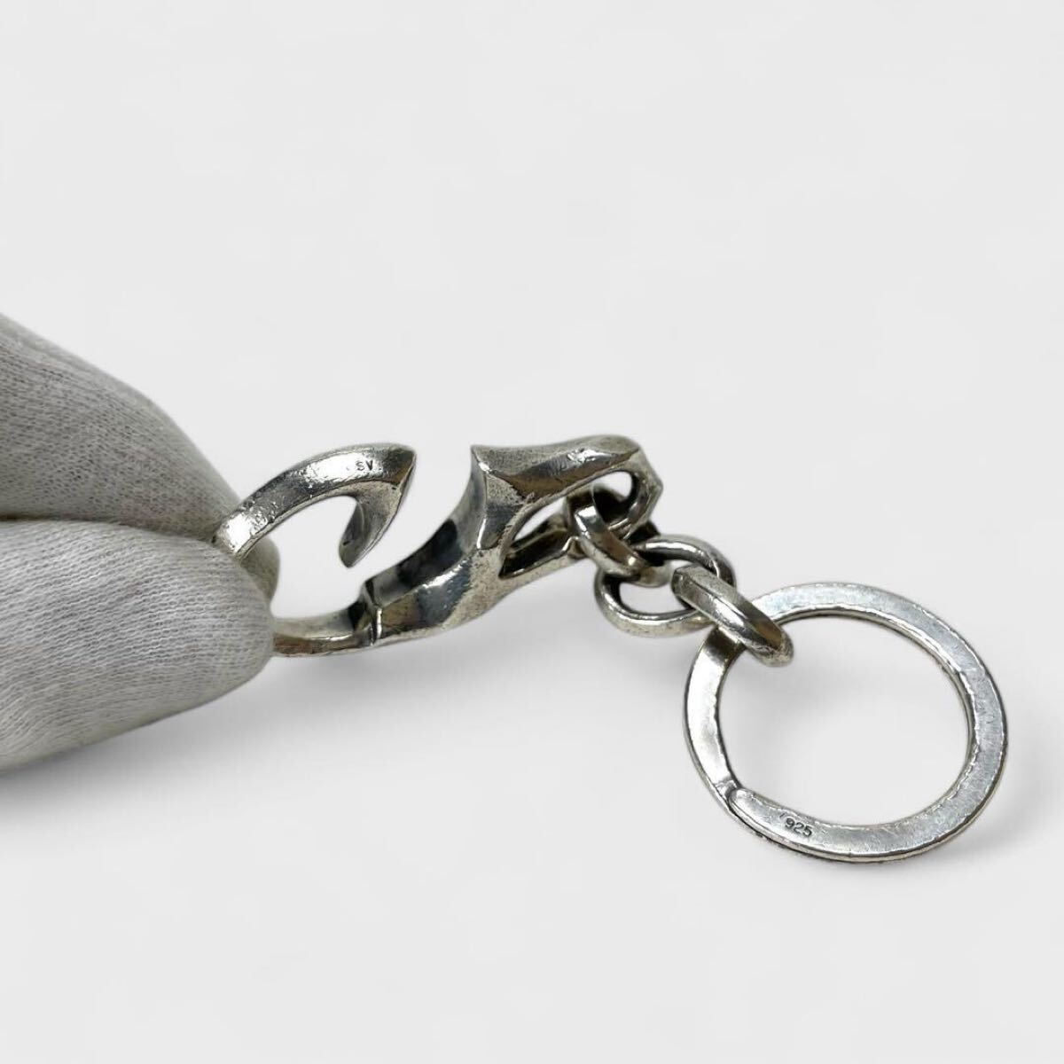 レア品/美品】GARNI ガルニ Hook On Key Holder シルバー925 刻印