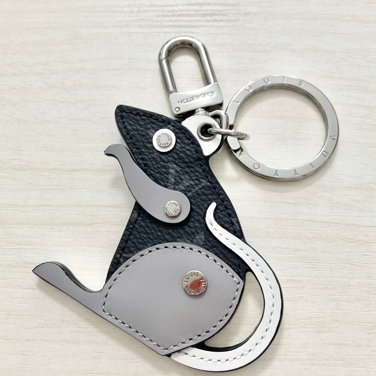 新品未使用 保管品 ルイ ヴィトン ポルトクレ LV ラット ネズミ 鼠