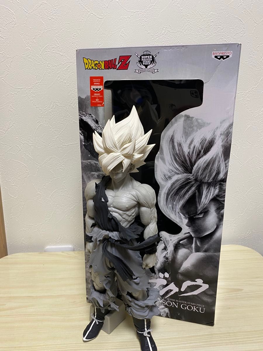 ドラゴンボール SMSP 孫悟空 超サイヤ人 03 c賞 モノクロ フィギュア