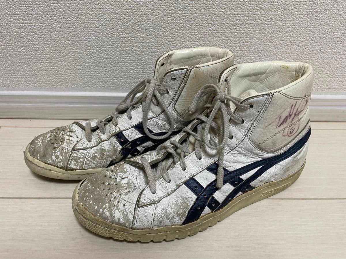 袋付】廃盤 アシックス バッシュ バスケ asics ポイントゲッターL 26 5
