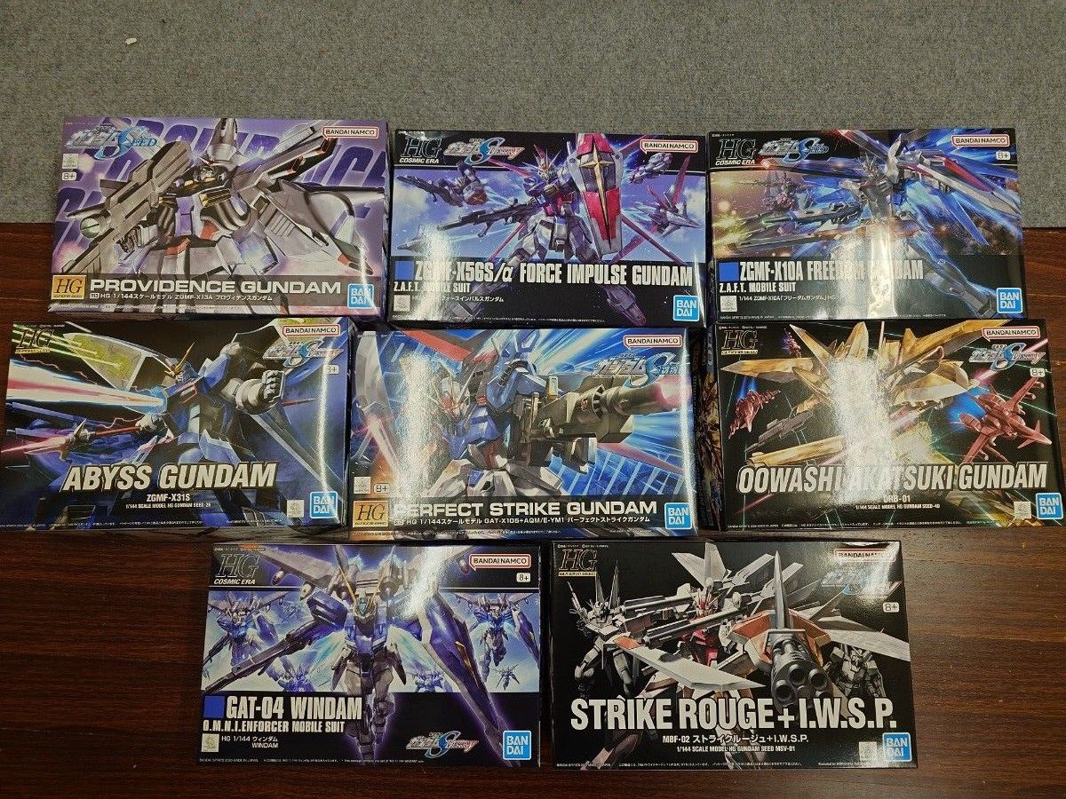 HG 未組立 ガンプラ 8種｜Yahoo!フリマ（旧PayPayフリマ）