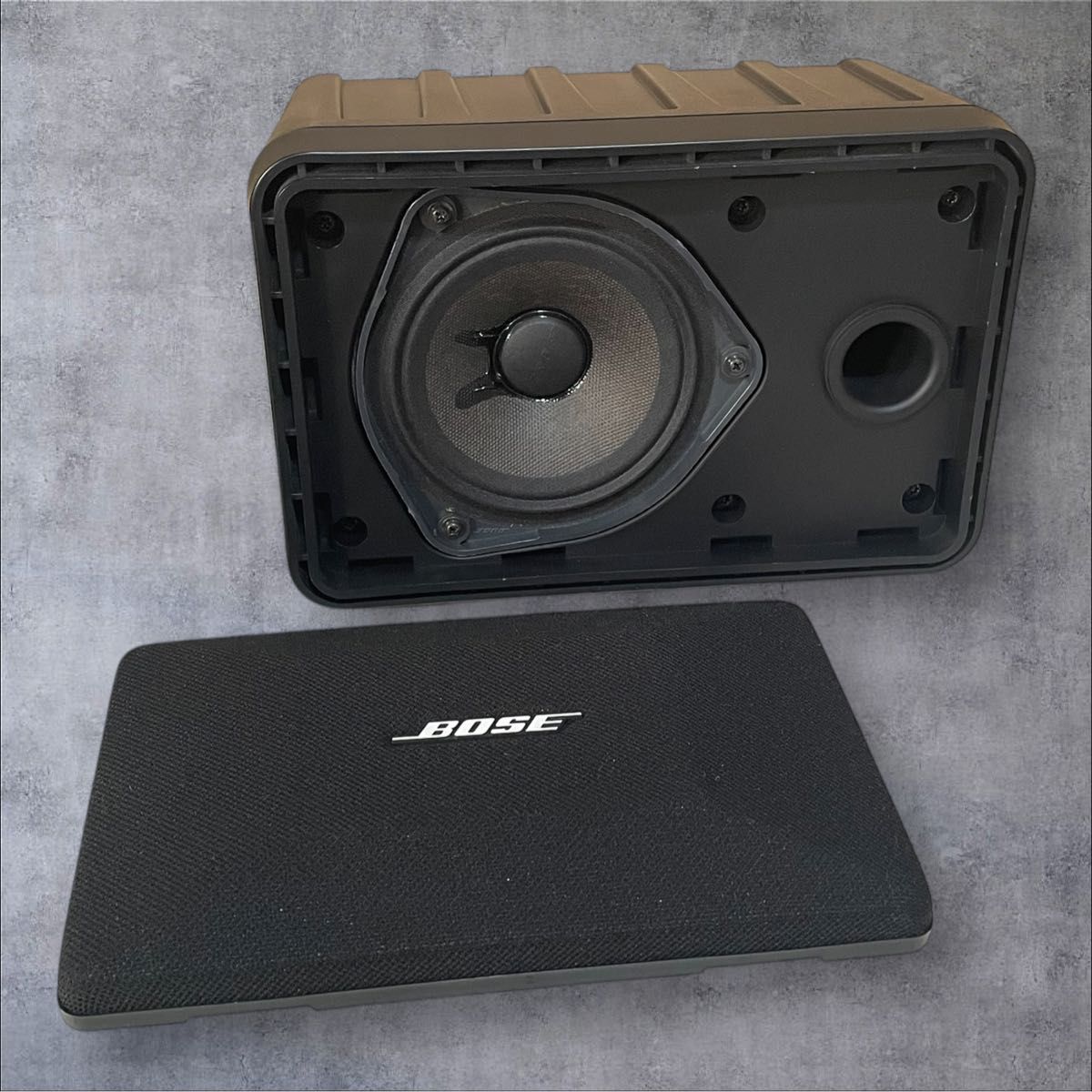 Bose 101MM スピーカー シリアル連番 後期 白ロゴ 鳥マーク ボーズ