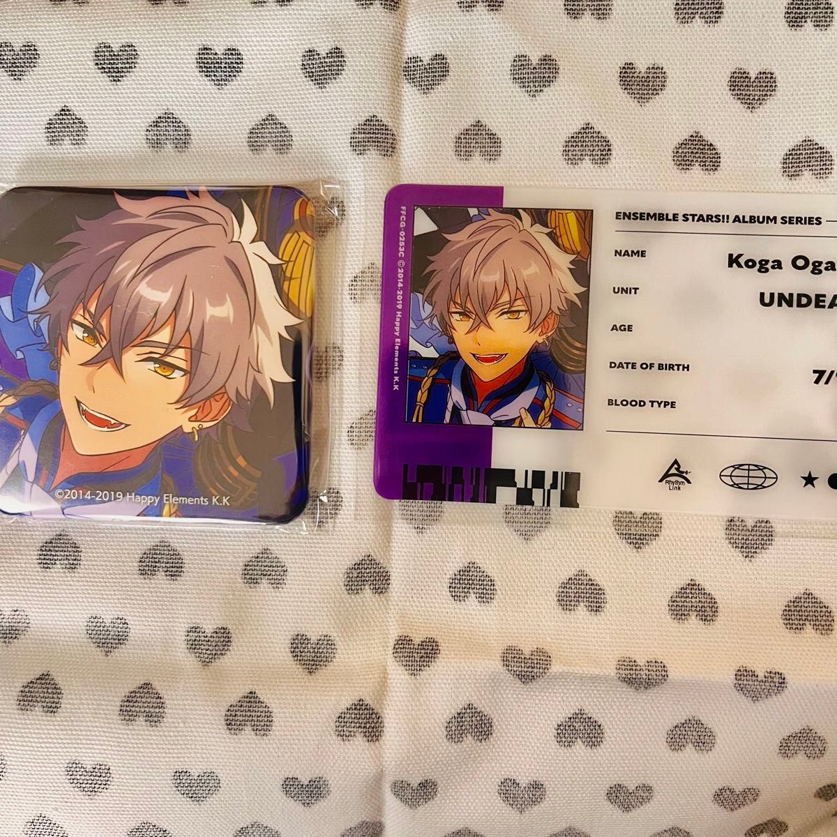 あんスタ 大神晃牙 TRIP アルバム 特典缶バッジ&ID風カード｜Yahoo